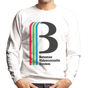 Betamax Videocassette System Men's Sweatshirt