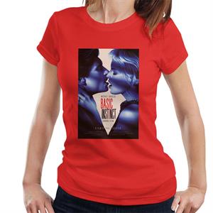 Basic Instinct Catherine And Nick Kiss Women's T-Shirt