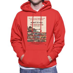 The Deer Hunter Cinematic Montage Poster Men's Hooded Sweatshirt