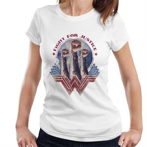 Wonder Woman Movie Fight For Justice Women's T-Shirt