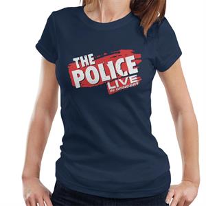 The Police Live In Concert Women's T-Shirt