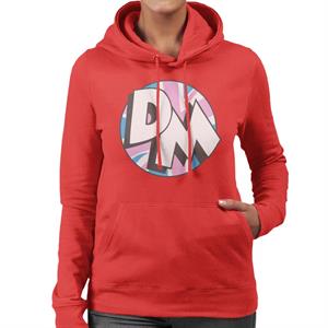 Danger Mouse Initials Union Jack Women's Hooded Sweatshirt