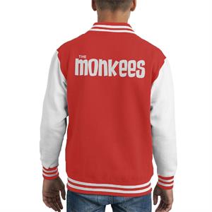 The Monkees White Logo Kid's Varsity Jacket