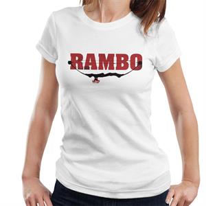 Rambo Logo Compound Bow Women's T-Shirt