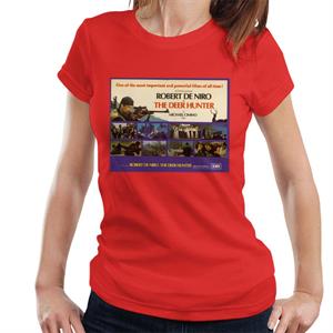 The Deer Hunter Film Montage Poster Women's T-Shirt