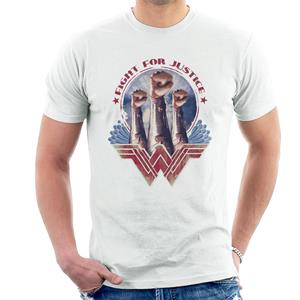 Wonder Woman Movie Fight For Justice Men's T-Shirt