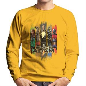 Black Adam And The Justice Society Of America Men's Sweatshirt