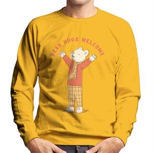 Rupert Bear Hugs Welcome Men's Sweatshirt