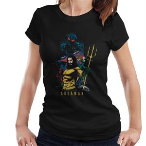Aquaman Vs Black Manta Women's T-Shirt