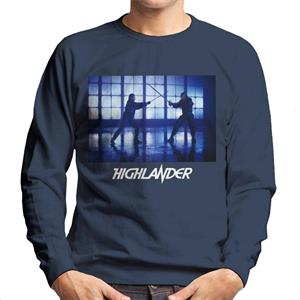 Highlander 1986 Immortals Clash Swords Men's Sweatshirt