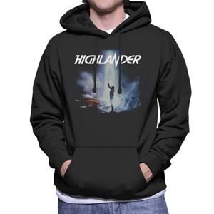 Highlander 1986 Duncan Macleod Lightning Men's Hooded Sweatshirt