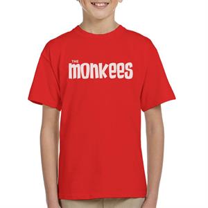 The Monkees White Logo Kid's T-Shirt