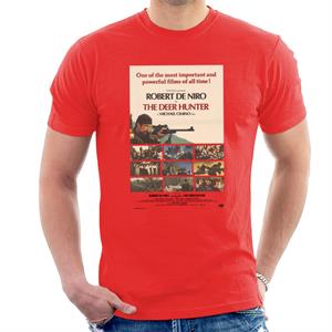 The Deer Hunter Cinematic Montage Poster Men's T-Shirt