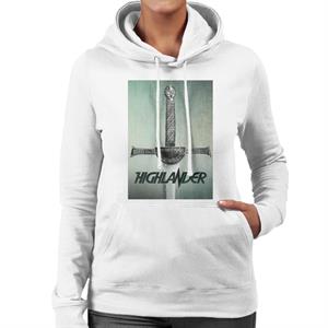 Highlander 1986 Macleod Broadsword Women's Hooded Sweatshirt