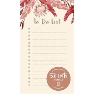 52 Lists To Do List Notepad by Moorea Seal