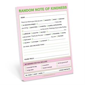 Knock Knock Random Note of Kindness Nifty Note by Knock Knock