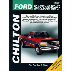 Ford Pickups  Bronco 80 96 Chilton by Haynes Publishing