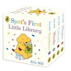 Spots First Little Library by Eric Hill