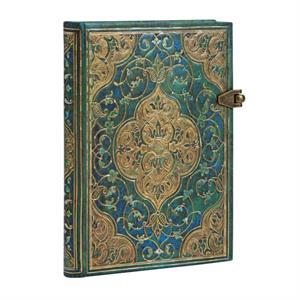 Turquoise Chronicles Mini Lined Hardcover Journal by Paperblanks