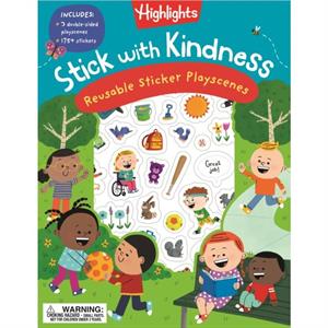 Stick with Kindness Reusable Sticker Playscenes by Highlights