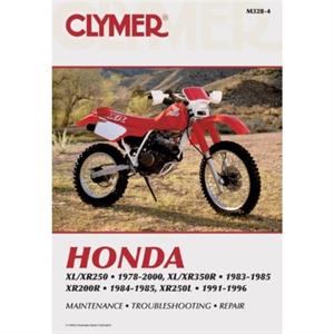 Honda XLXR250 19782000  XLXR350R 19831985 Motorcycle Service Repair Manual by Haynes Publishing