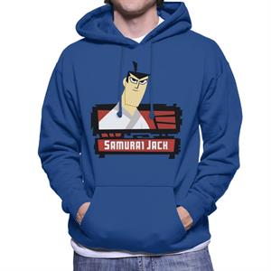 Samurai Jack Smirk Men's Hooded Sweatshirt