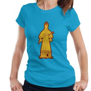 Samurai Jack Gold Pose Women's T-Shirt