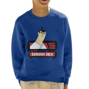 Samurai Jack Smirk Kid's Sweatshirt