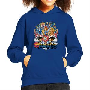 Thundercats Character Montage Kid's Hooded Sweatshirt