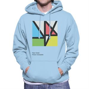 New Order Music Complete Tour Art Men's Hooded Sweatshirt