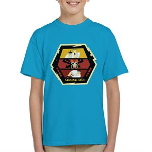 Samurai Jack Vs Aku Fight Montage Kid's T-Shirt