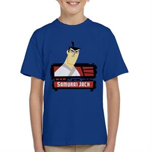Samurai Jack Smirk Kid's T-Shirt