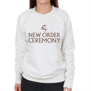 New Order Ceremony Record Art Women's Sweatshirt