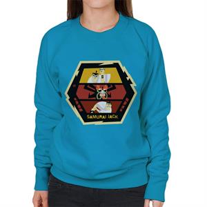 Samurai Jack Vs Aku Fight Montage Women's Sweatshirt