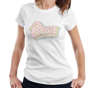 David Bowie Pastel Logo Women's T-Shirt