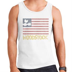 Woodstock Festival Flag Men's Vest