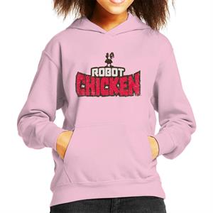 Robot Chicken Classic Logo Kid's Hooded Sweatshirt