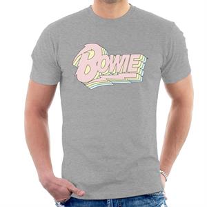 David Bowie Pastel Logo Men's T-Shirt