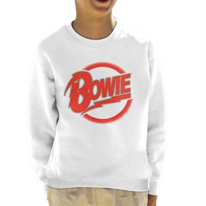 David Bowie Neon Logo Kid's Sweatshirt