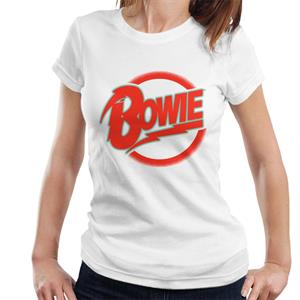 David Bowie Neon Logo Women's T-Shirt