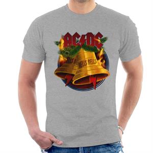 AC/DC Christmas Hells Bells Men's T-Shirt