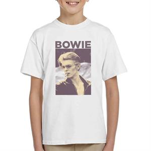 David Bowie Smoking Portrait Kid's T-Shirt