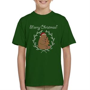 We Bare Bears Christmas Gingerbread Man Merry Xmas Kid's T-Shirt