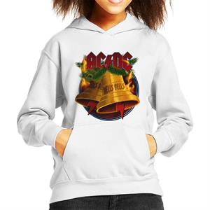 AC/DC Christmas Hells Bells Kid's Hooded Sweatshirt