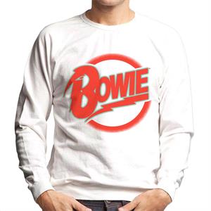 David Bowie Neon Logo Men's Sweatshirt