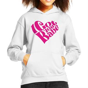 Sonny & Cher I Got You Babe Kid's Hooded Sweatshirt