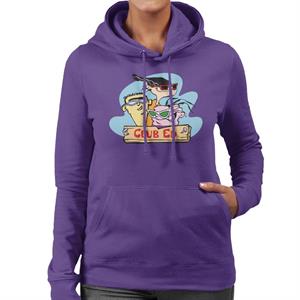 Ed, Edd n Eddy Club Ed Women's Hooded Sweatshirt