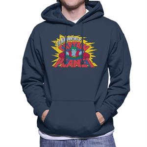 Captain Planet The New Adventures Logo Men's Hooded Sweatshirt