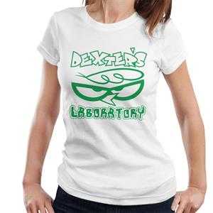 Dexter's Laboratory Logo Silhouette Women's T-Shirt