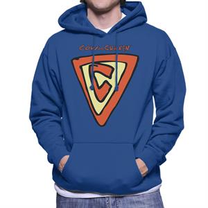 Cow and Chicken Supercow Men's Hooded Sweatshirt